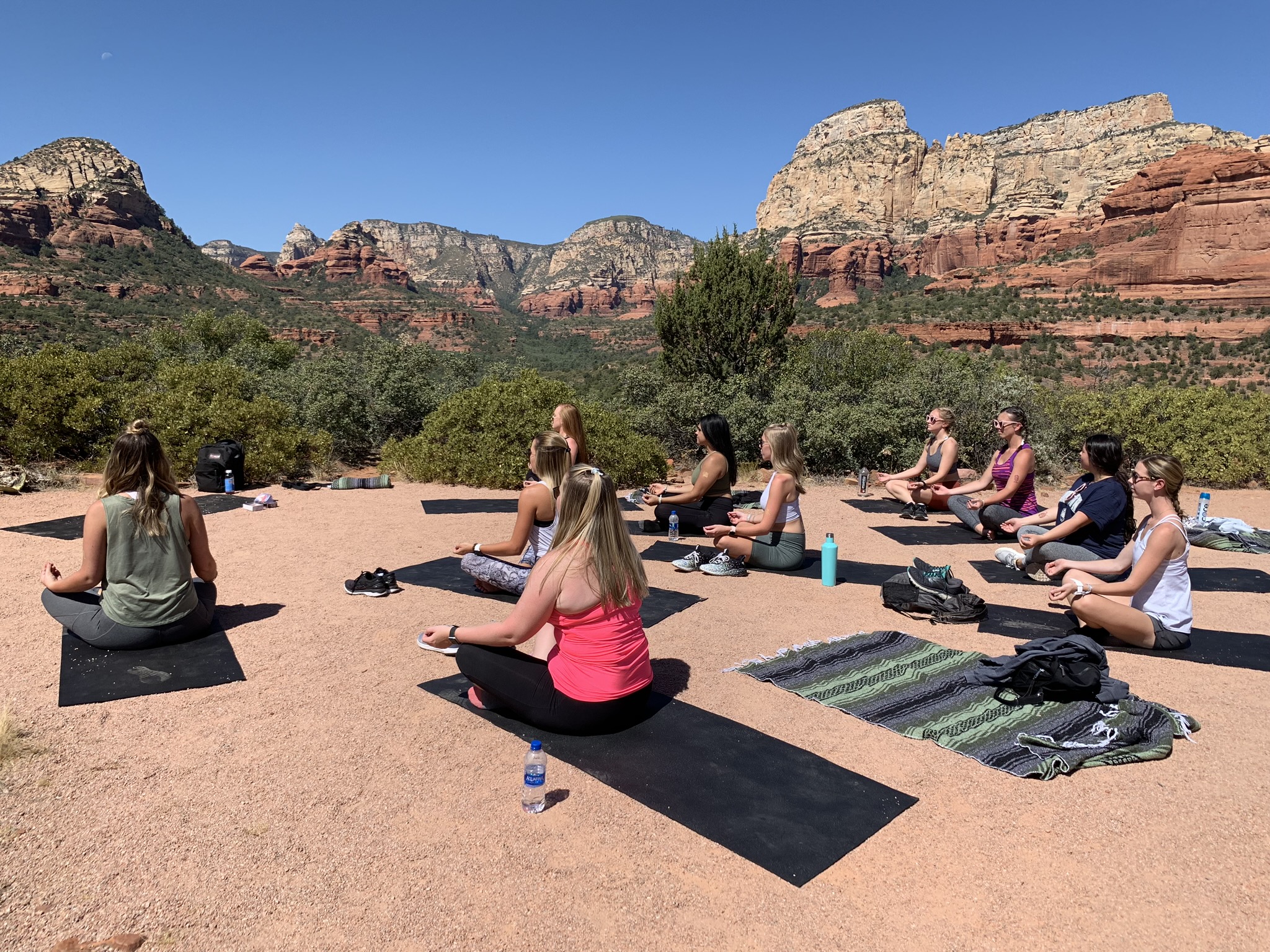 Sedona Yoga Class Spirtual Tour in Arizona Vortex Energy