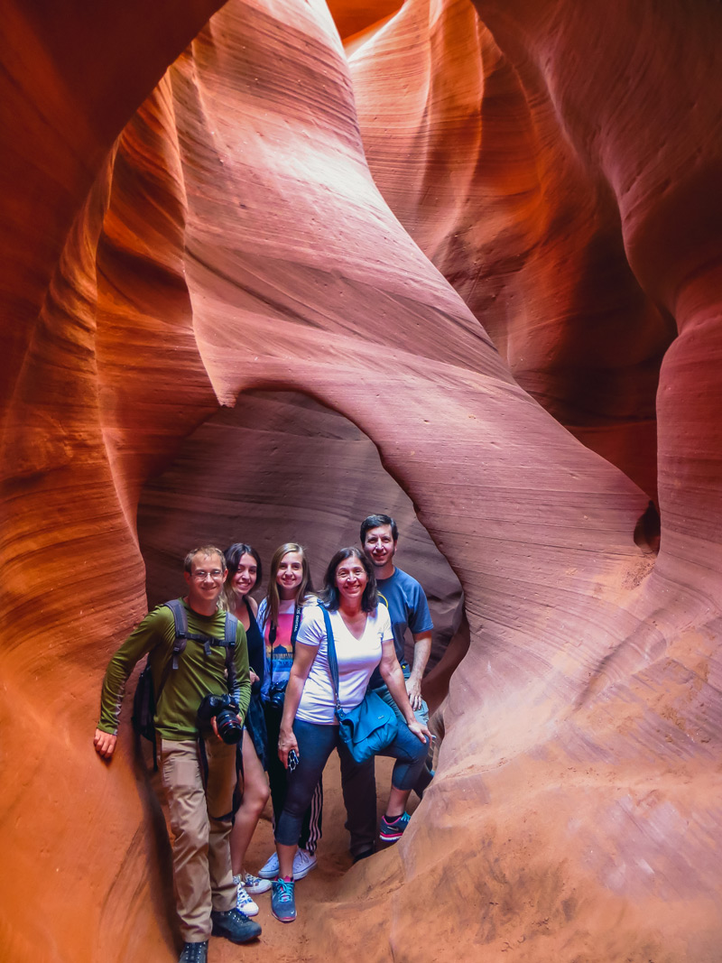 antelope canyon self tour